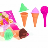 Set pentru prepararea înghețatei – brioșe și cornete