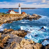 Puzzle 500 piese Răsărit peste Cape Elizabeth, SUA