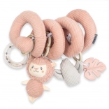 Jucărie spirală pentru pătuț NEW BABY Lamă 23 cm