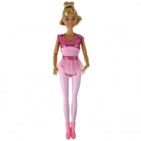 set de balet Anlily mamă și fiică cu oglindă roz