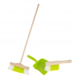 set de măturat pentru copii small foot cu mătură, perie de mână și făraș