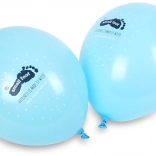 small foot baloane promoționale din latex natural 10 buc