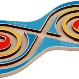 Labirint din lemn pentru dezvoltarea motricității