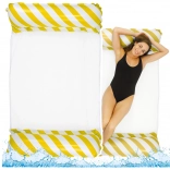 Plasă de leagăn gonflabilă alb-galbenă 120x70cm