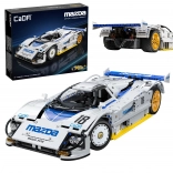 Set de construcție CaDA mașină de curse MAZDA 787B 1:10, 1797 piese, lungime 50 cm
