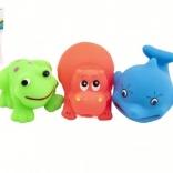Animăluțe din cauciuc pentru apă 3 buc.