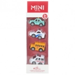 Set de mașinuțe metalice, 4 buc.