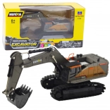 Excavator pe șenile din metal cu braț mobil Huina 1:50