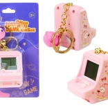 Joc electronic Tetris breloc roz roz