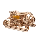 Puzzle mecanic 3D din lemn Submarin steampunk