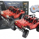 Set de construcție mașină off-road RC CADA, roșie, 1941 piese