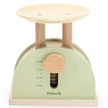 Cântar de bucătărie din lemn POLARB pentru copii