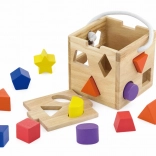 Cub din lemn cu forme de introdus STUDO WOOD