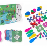 Clixo Classroom set de construcție magnetică 100 de piese