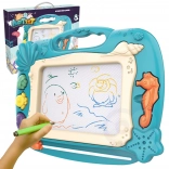 Woopie tablă magnetică Znikopis cu motiv oceanic - verde