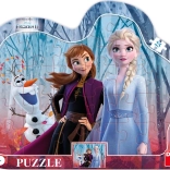 Puzzle Frozen II cu Olaf, 25 piese