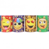 Pușculiță metalică cu emoticoane