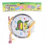 tobă pentru copii cu bețe și curea