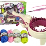 Set creativ război de țesut 5 culori de ață