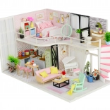 Căsuța miniaturală Annina Melodie Roz