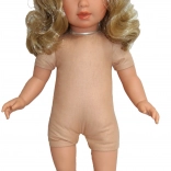 Păpușă realistă Lucia 40 cm cu corp textil moale