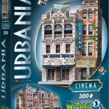 WREBBIT puzzle 3D Urbania: cinematograf, 300 piese