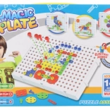 Set de construcție cu șurubelniță și bormașină – set mic