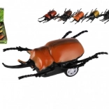 Gândac din plastic cu mecanism de retragere 10cm