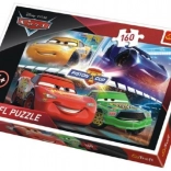 Puzzle 160 piese – cursa câștigătoare DISNEY CARS 3