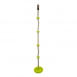 Small Foot leagăn de cățărat 2 în 1, frânghie pentru copii cu discuri 190 cm