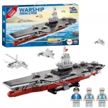 Set de construcție portavion de război WARSHIP 003 la scară 1:420, 2151 piese