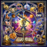 BLUEBIRD puzzle pătrat cu constelații – 1000 piese