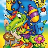 Puzzle din lemn Calea spre școală de la ART PUZZLE