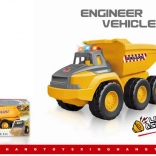 Basculantă cu motor, lumini și sunet