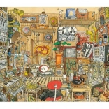 Puzzle Studioul muzical nebun de Mattias Adolfsson, 1000 de piese