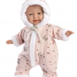 Llorens 63302 LITTLE BABY - păpușă bebeluș realistă cu corp moale din material textil - 32 cm