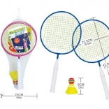 Set de badminton cu rachete și fluturaș