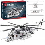 Set de construcție pentru elicopterul de transport CH-53 – 2192 piese