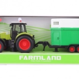 Tractor cu remorcă pentru cai, pe baterii