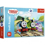 Puzzle cu 30 de piese – Thomas cel vesel (Thomas & Friends)