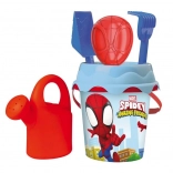 Găleată cu accesorii 17 cm SPIDEY