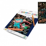 Dodo imagine de zgâriat supererou 21 × 29 cm