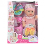 Bebeluș care face pipi cu sunete și accesorii