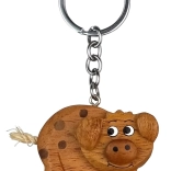 Breloc din lemn Purceluș