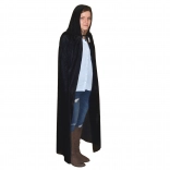 mantie neagră 130 cm