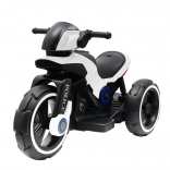 Motocicletă electrică pentru copii BABY MIX Police albă