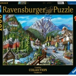 Puzzle Ravensburger Bine ați venit în Banff 1000 piese