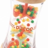 Zornăitoare din lemn cu mărgele și elice DJECO