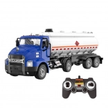 Camion cisternă telecomandat 1:26 Double Eagle (albastru)