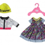 Ținută de scuter pentru păpușa BABY BORN 43 cm